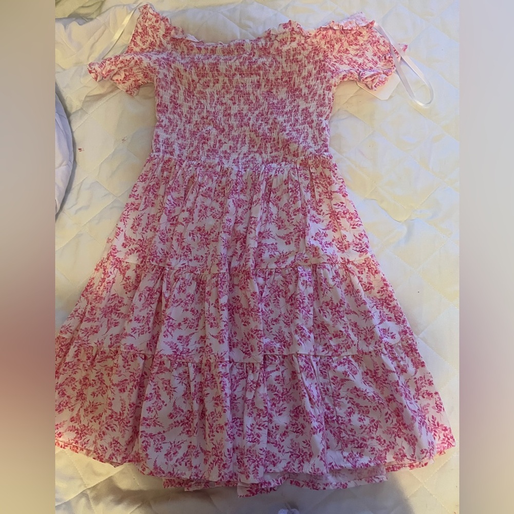 Floral Pink altar’d state dress